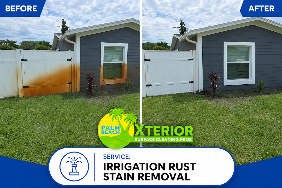 Irrigation Rust Stain Removal in Jupiter, FL